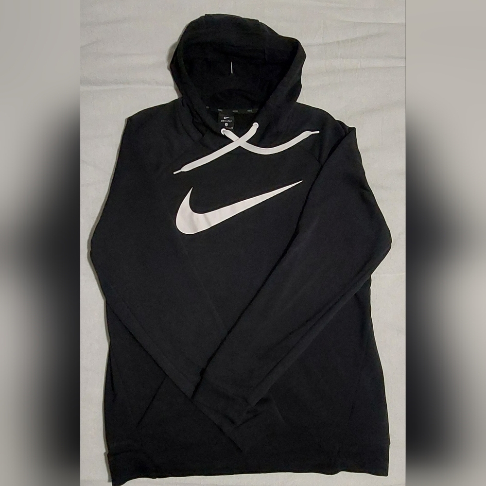 Nike Black and Gray Pullover Hoodie